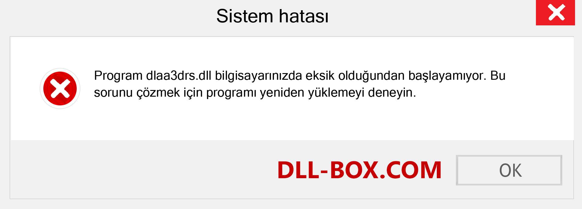 dlaa3drs.dll dosyası eksik mi? Windows 7, 8, 10 için İndirin - Windows'ta dlaa3drs dll Eksik Hatasını Düzeltin, fotoğraflar, resimler